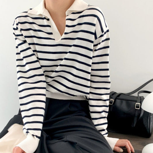 Sartorial Stripe Polo